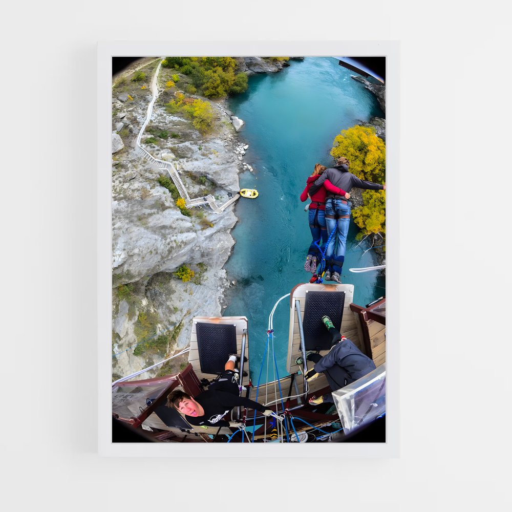 Poster hackett esprit – affiche Saut à l’élastique (vue 3)